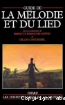 Guide de la mélodie et du lied vignette