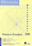 Dossiers d'analyse : baccalauréat 1998 vignette