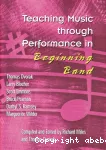 Teaching Music through performance in Beginning Band vignette