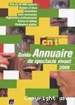 Guide-Annuaire du spectacle vivant 2009 vignette
