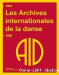 Les Archives internationales de la danse : 1931-1952 vignette
