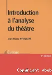 Introduction à l'analyse du théâtre vignette