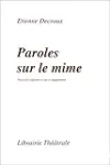 Paroles sur le mime vignette