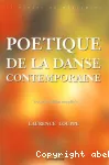 Poétique de la danse contemporaine vignette