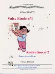 Valse Etude n°1 ; Andantino n°2 vignette