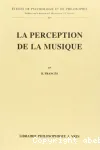 La perception de la musique vignette