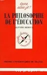 La philosophie de l'éducation vignette