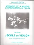 Approche de la musique contemporaine au violon vignette