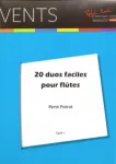 20 duos faciles pour flûtes vignette