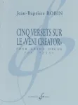 Cinq versets sur le Veni Creator : pour grand orgue vignette