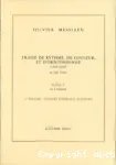 Traité de rythme, de couleur et d'ornithologie (1949-1992) : tome V en deux volumes : 1er volume - chants d'oiseaux d'Europe vignette