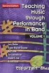 Teaching Music through performance in Band : Volume 1 vignette