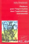 Plaidoyer pour l'improvisation dans l'apprentissage instrumental vignette