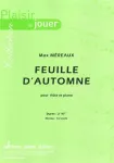 Feuille d'automne : pour flûte et piano vignette