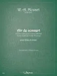 Air de concert : pour flûte et piano vignette