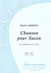 Chanson pour Suzon : pour flûte et piano vignette