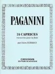 24 caprices : transcrits pour la flûte vignette