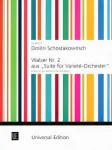 Walzer Nr. 2 aus "Suite für Varieté-Orchester" : bearbeitet für Altblockflöte und Klavier vignette