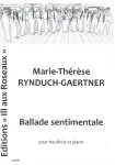 Ballade sentimentale : pour hautbois et piano vignette