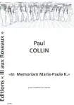 In memoriam Marie-Paule K. : pour hautbois et piano vignette