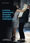 La lecture innombrable des textes du théâtre contemporain vignette