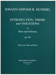 Introduction, theme and variations : for oboe and orchestra, op. 102 vignette