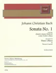 Sonate No. 1 : arranged for three oboes vignette
