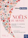 Noëls du monde vol. 2 : pour deux clarinettes et piano (avec clarinette basse et/ou violoncelle) vignette