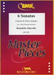 6 Sonatas : clarinet & piano (organ) vignette
