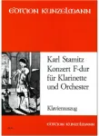 Konzert F-dur : für Klarinette und orchester, Klavierauszug vignette