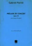 Prélude de concert, opus 53 : pour basson et piano (1933) vignette