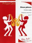 Deux pièces : saxophone alto/ténor vignette