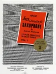 Basic jazz conception, vol. 1 : for saxophone vignette