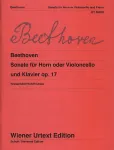 Sonate für Horn oder Violoncello und Klavier op. 17 vignette