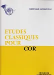 Etudes classiques : pour cor vignette