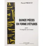 15 pièces en forme d'études : pour trompette ou cornet vignette