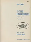 25 etudes rythmo-techniques : pour trompette vignette