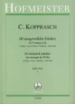 60 ausgewählte Etüden, Heft 1 : für Trompete in B (Althorn, cornet à pistons, Flügelhorn, Tenorhorn) vignette