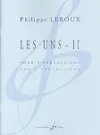 Les uns - II : pour 3 percussions vignette