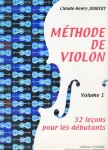 Méthode de violon, vol. 1 : 32 leçons pour les débutants vignette