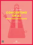 Concertino op. 63 : pour violon et piano vignette