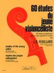 60 études du jeune violoncelliste : 60 études progressives pour la main gauche et l'archet vignette