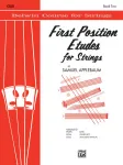 First position etudes for strings : cello, book two vignette
