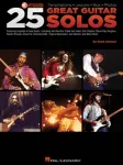 25 great guitar solos : transcriptions, lessons, bios, photos vignette