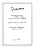 Quatuor : pour quatuor d'euphoniums, saxhorns ou tubas vignette