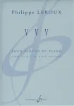 V V V : pour violon et piano vignette