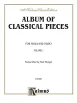 Album of classical pieces, vol. 1 : for viola and piano vignette