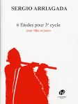 6 études pour 3e cycle : pour flûte et piano vignette