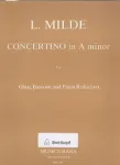 Concertino in A minor : for oboe, bassoon and piano reduction vignette
