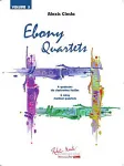 Ebony quartets : 4 quatuors de clarinettes faciles vignette